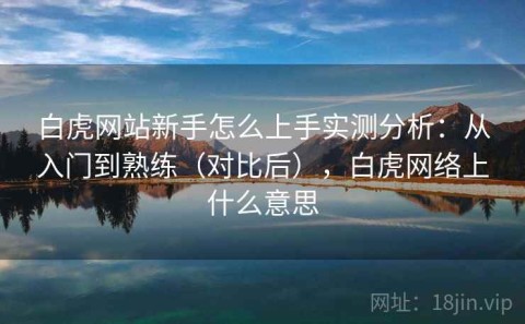 白虎网站新手怎么上手实测分析：从入门到熟练（对比后），白虎网络上什么意思