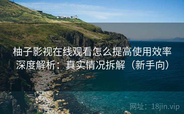 柚子影视在线观看怎么提高使用效率深度解析:真实情况拆解(新手向) 柚子影视在线观看怎么提高使用效率深度解析:真实情况拆解(新手向)